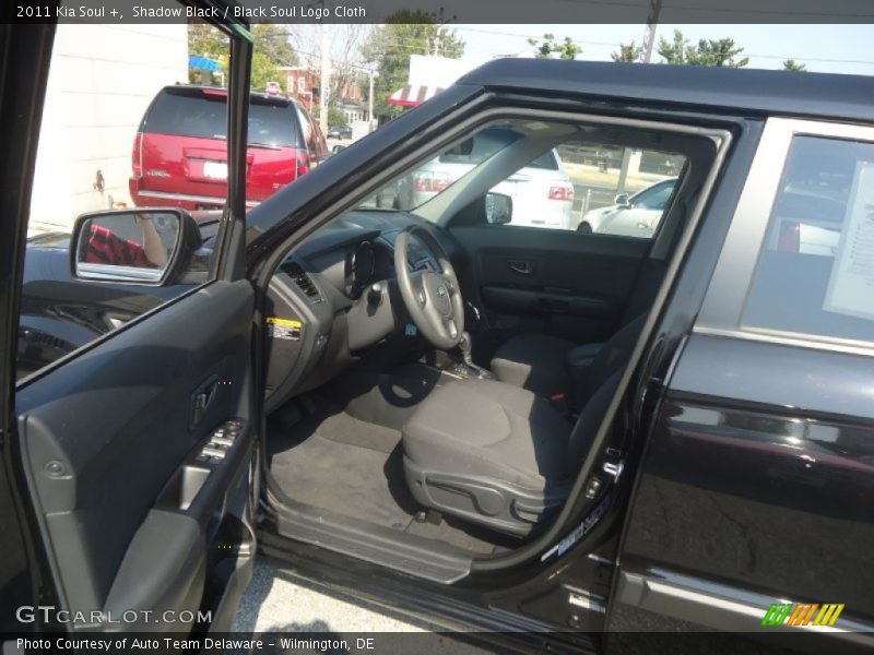 Shadow Black / Black Soul Logo Cloth 2011 Kia Soul +