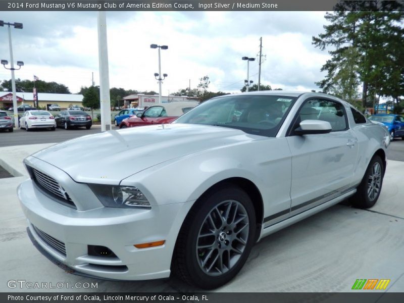 Front 3/4 View of 2014 Mustang V6 Mustang Club of America Edition Coupe