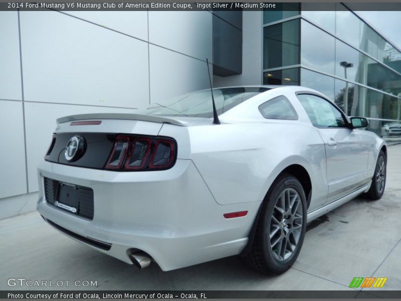 Ingot Silver / Medium Stone 2014 Ford Mustang V6 Mustang Club of America Edition Coupe