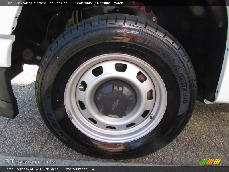 Summit White / Medium Pewter 2009 Chevrolet Colorado Regular Cab