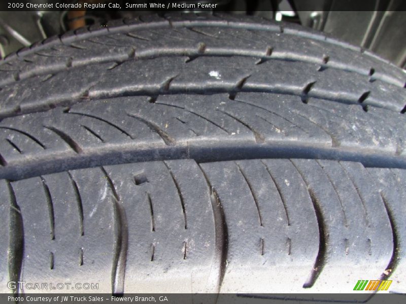 Summit White / Medium Pewter 2009 Chevrolet Colorado Regular Cab