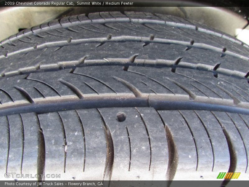 Summit White / Medium Pewter 2009 Chevrolet Colorado Regular Cab