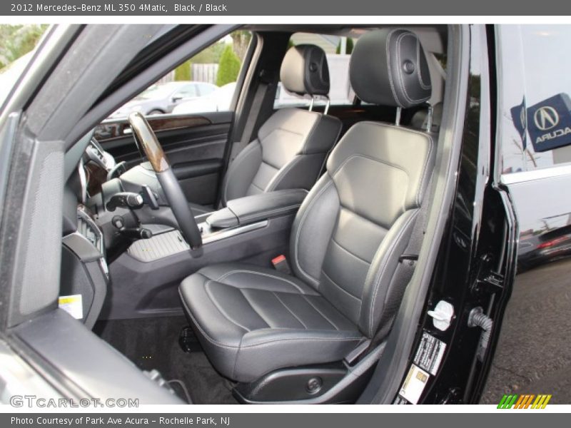 Black / Black 2012 Mercedes-Benz ML 350 4Matic