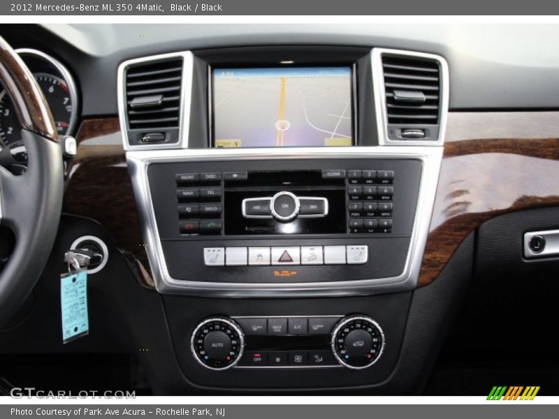 Black / Black 2012 Mercedes-Benz ML 350 4Matic