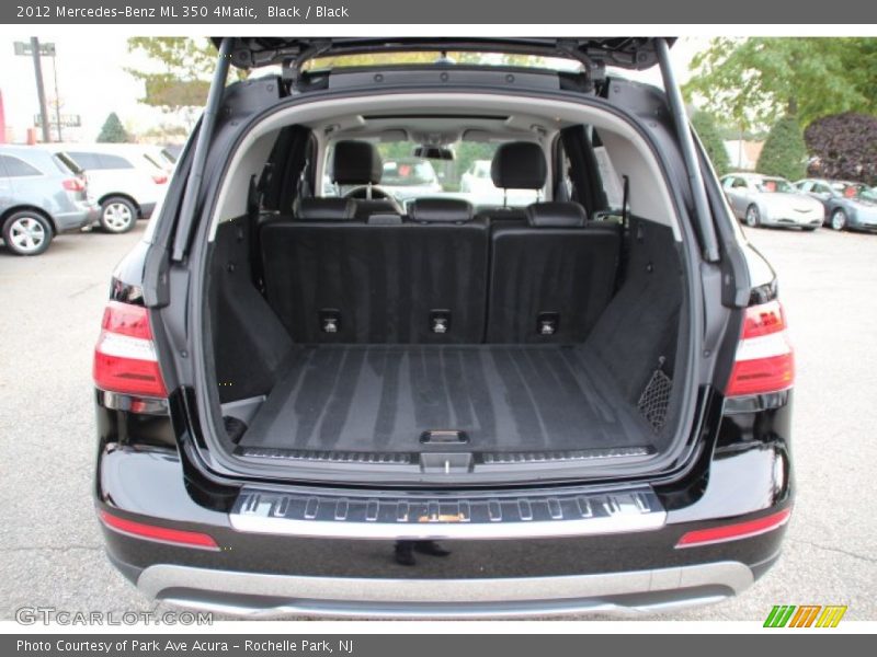 Black / Black 2012 Mercedes-Benz ML 350 4Matic