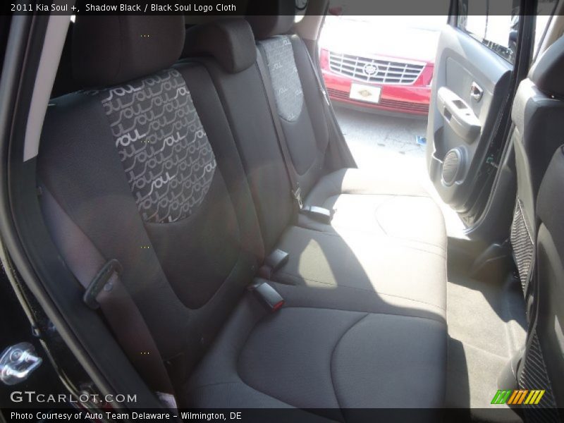 Shadow Black / Black Soul Logo Cloth 2011 Kia Soul +