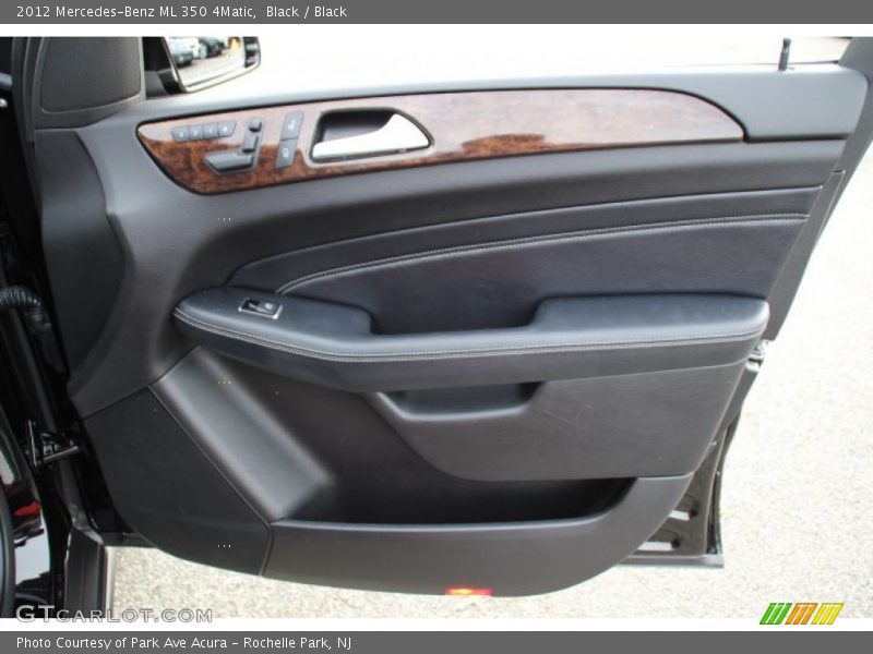 Black / Black 2012 Mercedes-Benz ML 350 4Matic