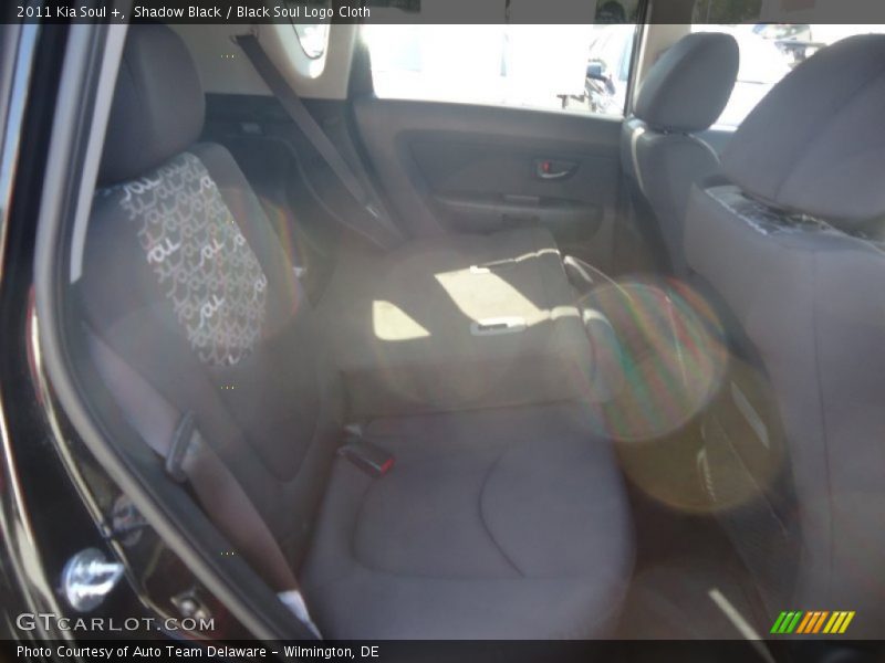 Shadow Black / Black Soul Logo Cloth 2011 Kia Soul +