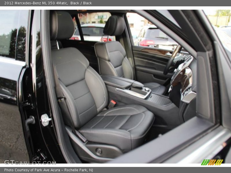 Black / Black 2012 Mercedes-Benz ML 350 4Matic