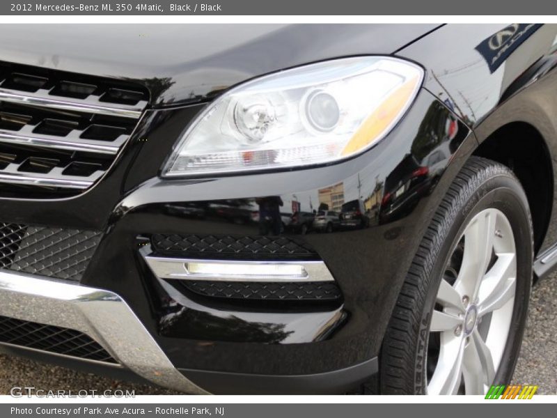 Black / Black 2012 Mercedes-Benz ML 350 4Matic