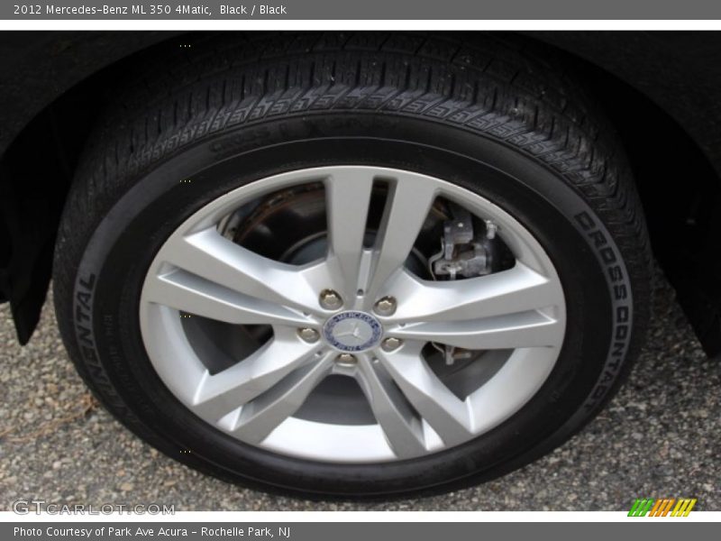 Black / Black 2012 Mercedes-Benz ML 350 4Matic