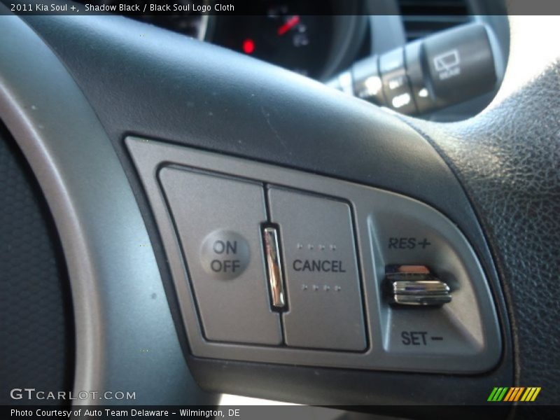 Shadow Black / Black Soul Logo Cloth 2011 Kia Soul +