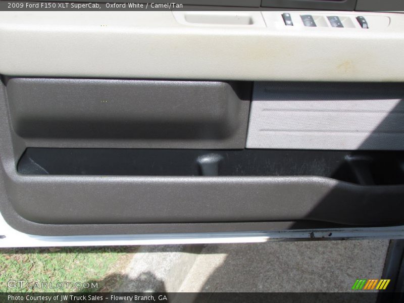 Oxford White / Camel/Tan 2009 Ford F150 XLT SuperCab