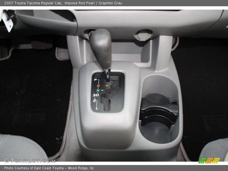 Impulse Red Pearl / Graphite Gray 2007 Toyota Tacoma Regular Cab
