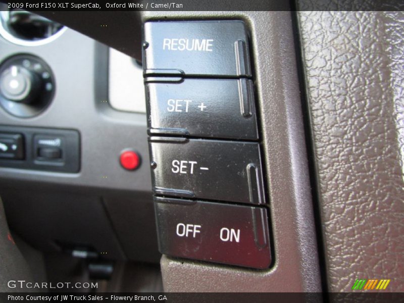 Oxford White / Camel/Tan 2009 Ford F150 XLT SuperCab
