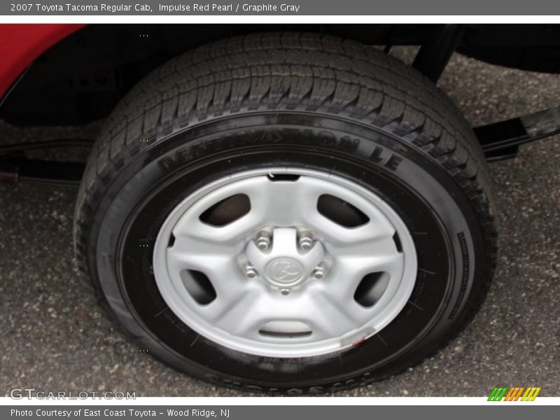Impulse Red Pearl / Graphite Gray 2007 Toyota Tacoma Regular Cab