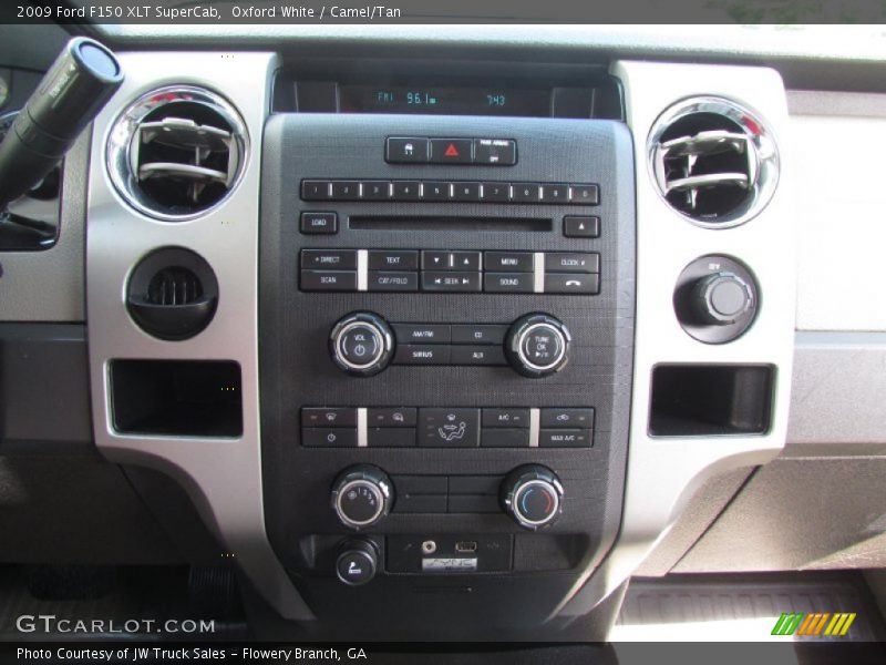 Oxford White / Camel/Tan 2009 Ford F150 XLT SuperCab