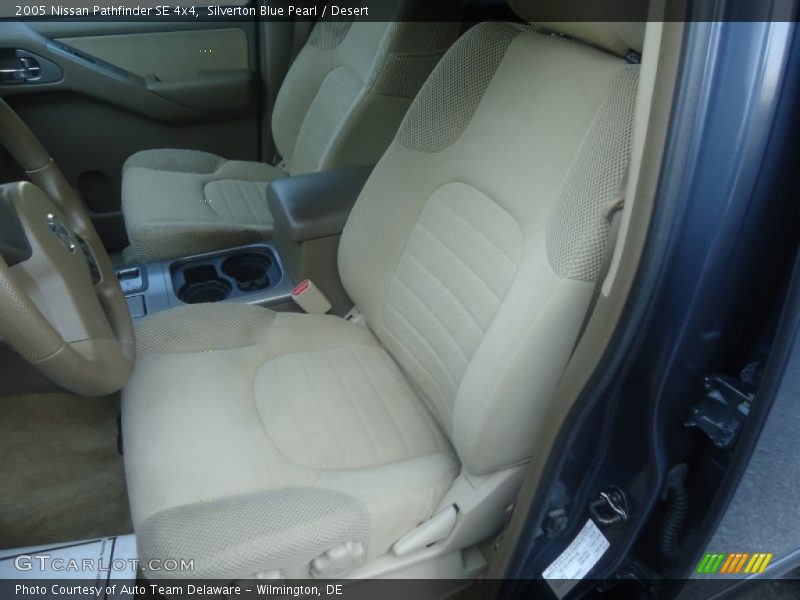 Silverton Blue Pearl / Desert 2005 Nissan Pathfinder SE 4x4