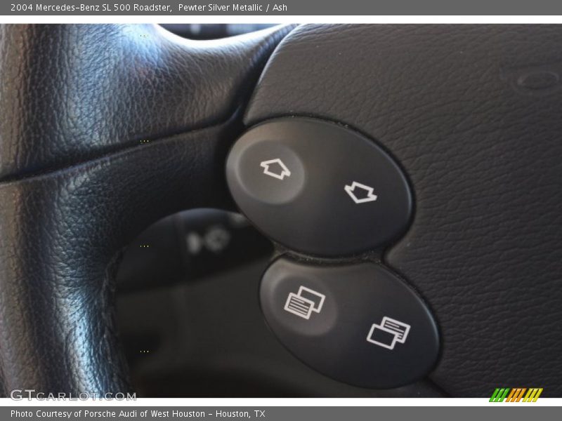 Pewter Silver Metallic / Ash 2004 Mercedes-Benz SL 500 Roadster