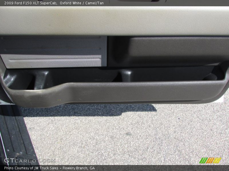 Oxford White / Camel/Tan 2009 Ford F150 XLT SuperCab