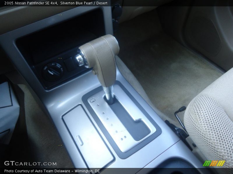 Silverton Blue Pearl / Desert 2005 Nissan Pathfinder SE 4x4