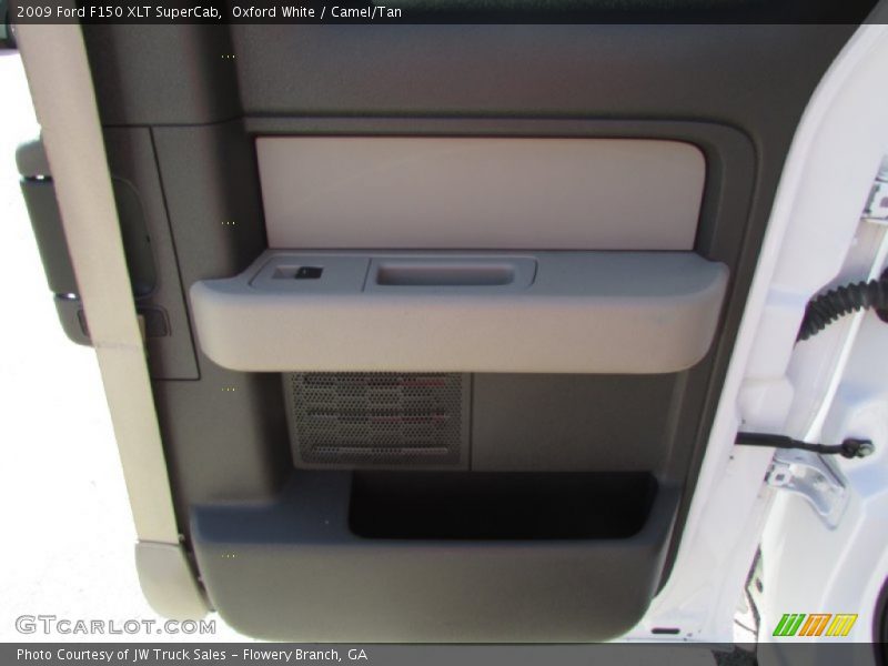 Oxford White / Camel/Tan 2009 Ford F150 XLT SuperCab