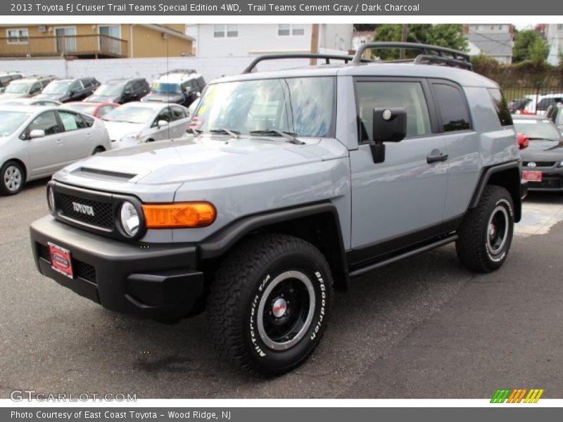 Trail Teams Cement Gray / Dark Charcoal 2013 Toyota FJ Cruiser Trail Teams Special Edition 4WD