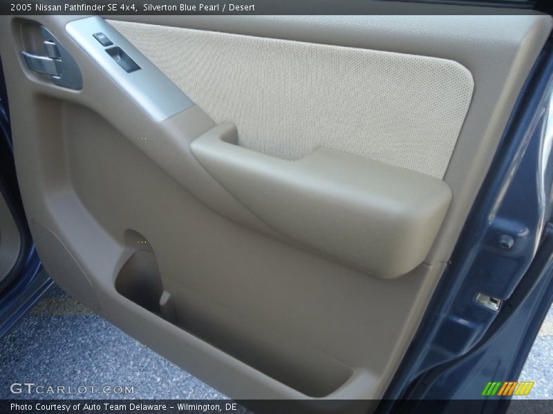 Silverton Blue Pearl / Desert 2005 Nissan Pathfinder SE 4x4