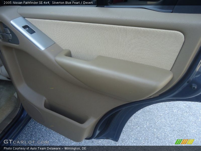 Silverton Blue Pearl / Desert 2005 Nissan Pathfinder SE 4x4
