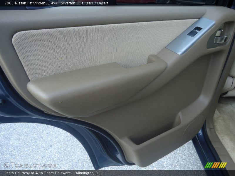 Silverton Blue Pearl / Desert 2005 Nissan Pathfinder SE 4x4