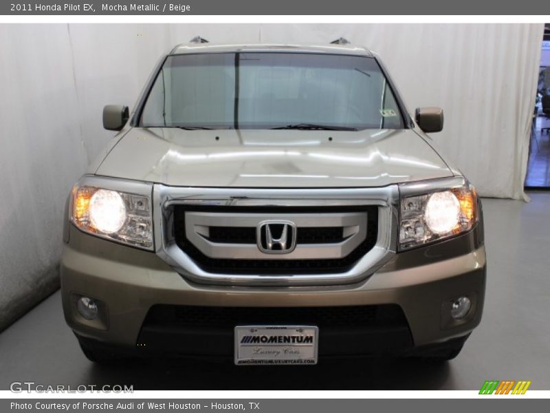 Mocha Metallic / Beige 2011 Honda Pilot EX