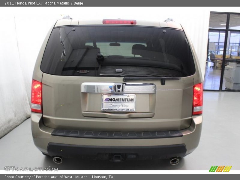 Mocha Metallic / Beige 2011 Honda Pilot EX