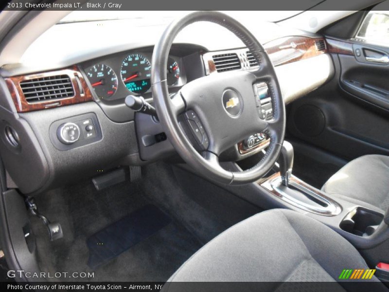 Black / Gray 2013 Chevrolet Impala LT