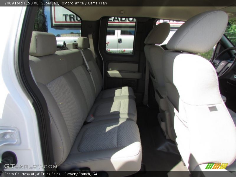 Oxford White / Camel/Tan 2009 Ford F150 XLT SuperCab
