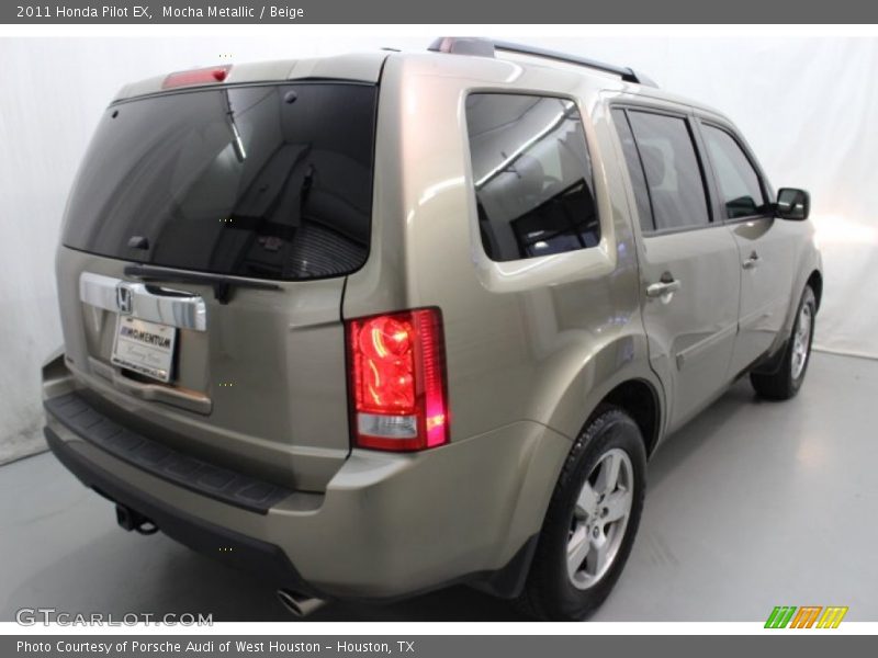 Mocha Metallic / Beige 2011 Honda Pilot EX
