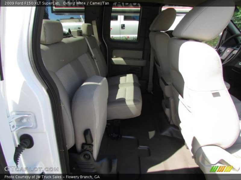 Oxford White / Camel/Tan 2009 Ford F150 XLT SuperCab