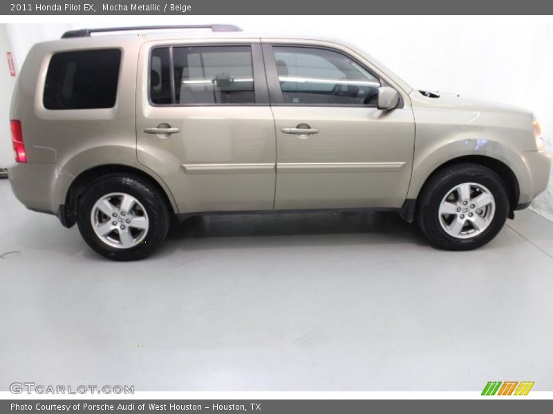 Mocha Metallic / Beige 2011 Honda Pilot EX