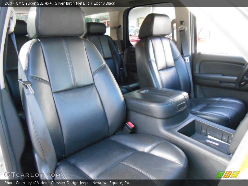Silver Birch Metallic / Ebony Black 2007 GMC Yukon SLE 4x4