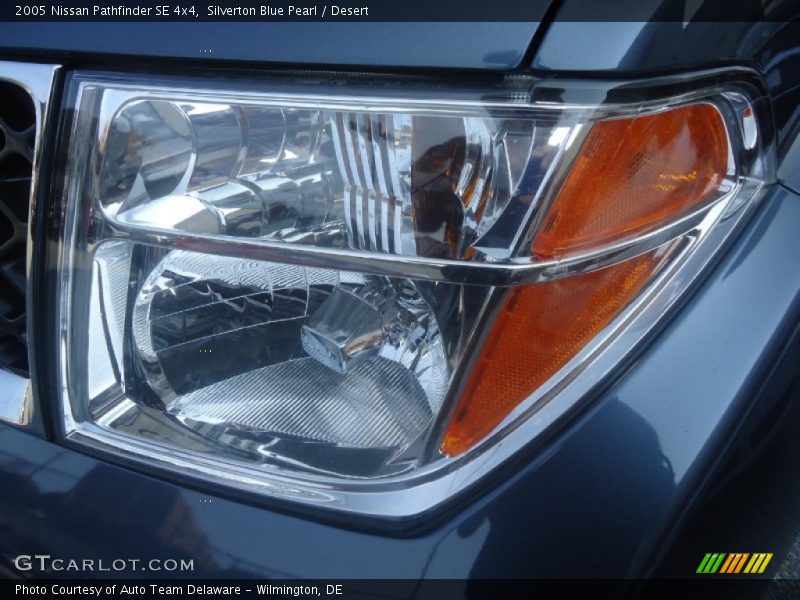 Silverton Blue Pearl / Desert 2005 Nissan Pathfinder SE 4x4