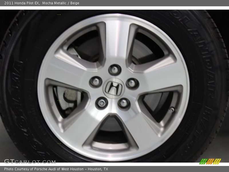 Mocha Metallic / Beige 2011 Honda Pilot EX