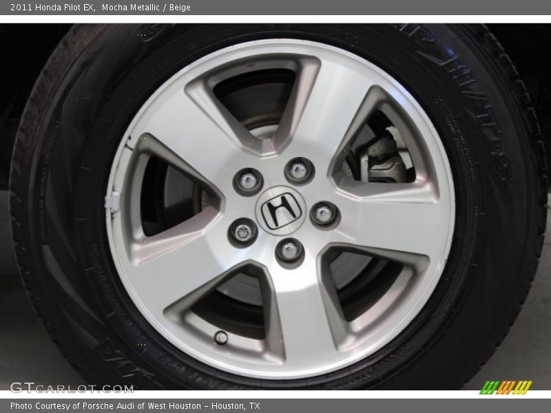 Mocha Metallic / Beige 2011 Honda Pilot EX