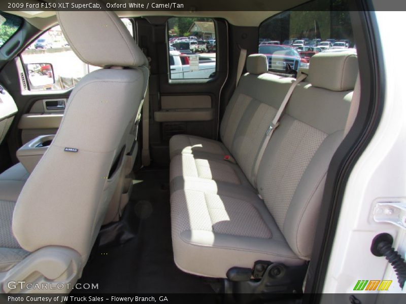 Oxford White / Camel/Tan 2009 Ford F150 XLT SuperCab