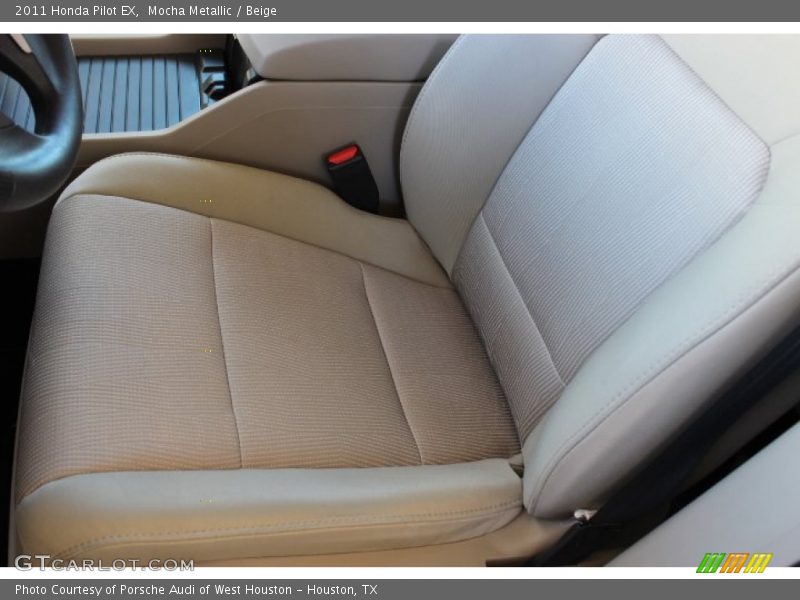 Mocha Metallic / Beige 2011 Honda Pilot EX