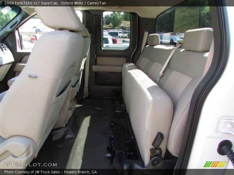 Oxford White / Camel/Tan 2009 Ford F150 XLT SuperCab