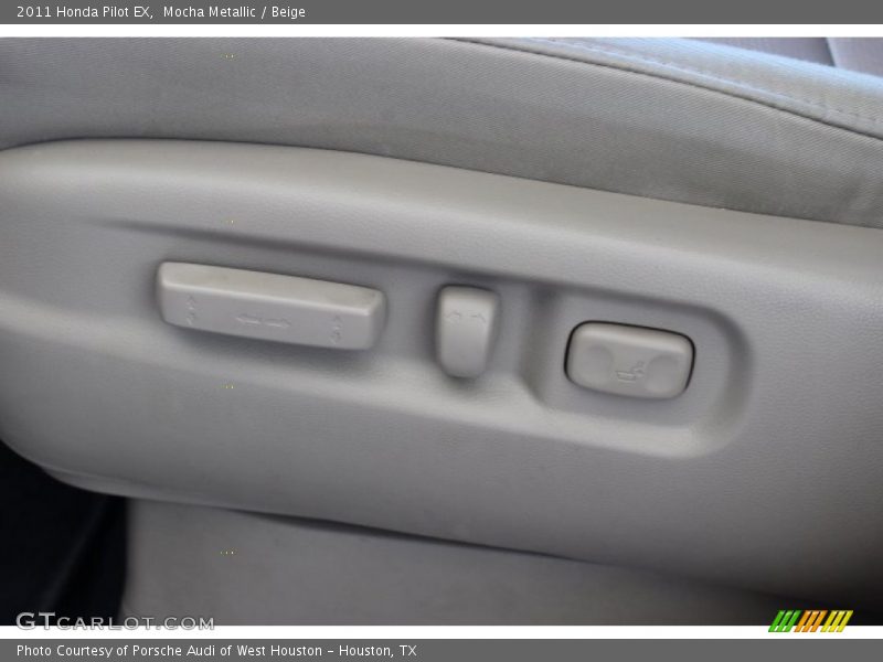 Mocha Metallic / Beige 2011 Honda Pilot EX