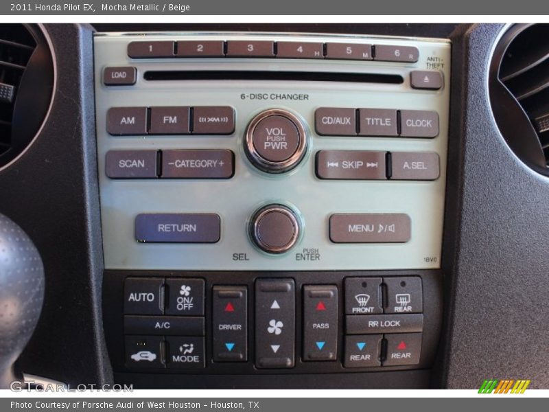 Mocha Metallic / Beige 2011 Honda Pilot EX
