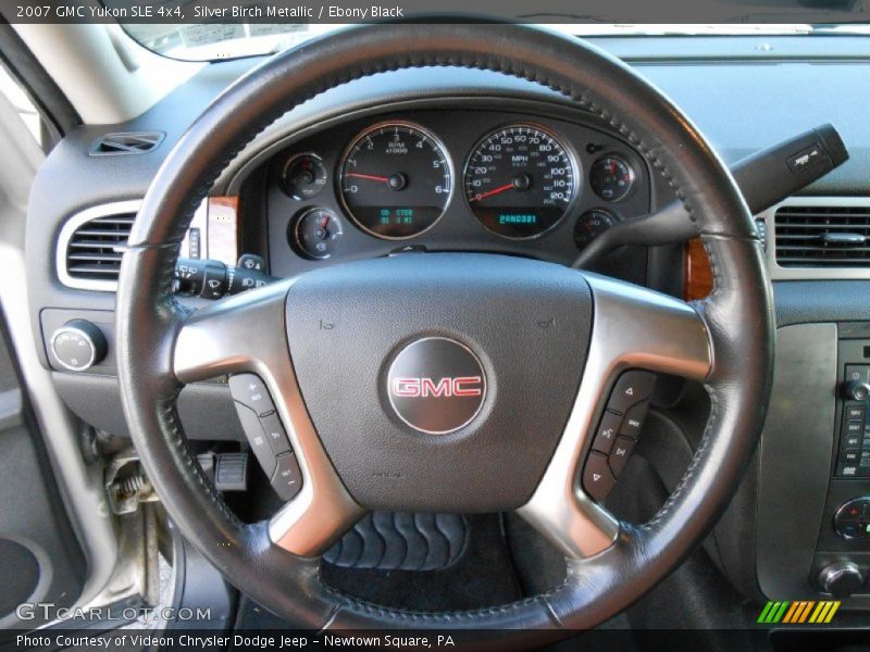 Silver Birch Metallic / Ebony Black 2007 GMC Yukon SLE 4x4