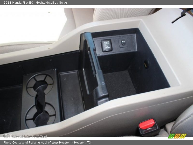 Mocha Metallic / Beige 2011 Honda Pilot EX