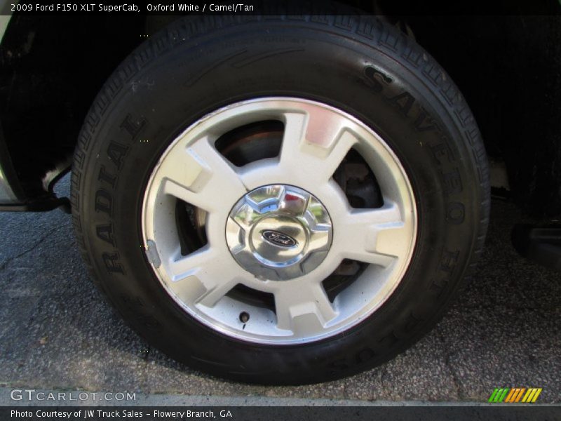 Oxford White / Camel/Tan 2009 Ford F150 XLT SuperCab
