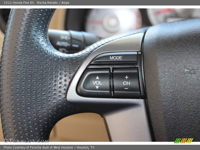 Mocha Metallic / Beige 2011 Honda Pilot EX